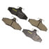 CX724 by MONROE - Monroe Brakes Total Solution Ceramic Brake Pads