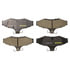 CX724 by MONROE - Monroe Brakes Total Solution Ceramic Brake Pads
