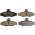 CX724 by MONROE - Monroe Brakes Total Solution Ceramic Brake Pads