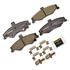 Monroe CX750 Disc Brake Pad Set Monroe Brakes Total Solution Ceramic Brake Pads