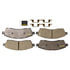 CX757 by MONROE - Total Solution Ceramic Brake Pads