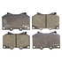 CX812 by MONROE - Total Solution Ceramic Brake Pads