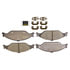 CX804 by MONROE - Total Solution Ceramic Brake Pads