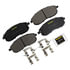 Monroe CX815C Disc Brake Pad Set Monroe Brakes Total Solution Ceramic Brake Pads