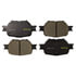 CX817 by MONROE - Total Solution Ceramic Brake Pads