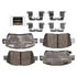 CX822 by MONROE - Total Solution Ceramic Brake Pads