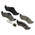 CX820 by MONROE - Total Solution Ceramic Brake Pads