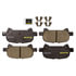 CX828 by MONROE - Total Solution Ceramic Brake Pads