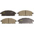 CX855A by MONROE - Total Solution Ceramic Brake Pads