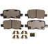 Monroe CX865 Disc Brake Pad Set Monroe Brakes Total Solution Ceramic Brake Pads