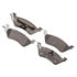 CX858 by MONROE - Total Solution Ceramic Brake Pads