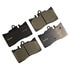 CX870 by MONROE - Monroe Brakes Total Solution Ceramic Brake Pads