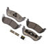 CX881 by MONROE - Total Solution Ceramic Brake Pads