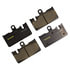 CX871 by MONROE - Total Solution Ceramic Brake Pads