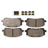 CX884 by MONROE - Total Solution Ceramic Brake Pads