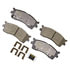 CX889 by MONROE - Total Solution Ceramic Brake Pads