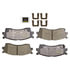 CX889 by MONROE - Total Solution Ceramic Brake Pads