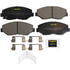 CX914A by MONROE - Monroe Brakes Total Solution Ceramic Brake Pads