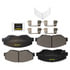 CX914A by MONROE - Monroe Brakes Total Solution Ceramic Brake Pads