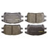 CX930 by MONROE - Total Solution Ceramic Brake Pads