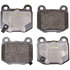 Monroe CX961 Disc Brake Pad Set Monroe Brakes Total Solution Ceramic Brake Pads