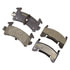 CX988 by MONROE - Total Solution Ceramic Brake Pads