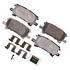 CX996 by MONROE - Total Solution Ceramic Brake Pads