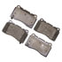 DX1001 by MONROE - Monroe Brakes Total Solution Semi-Metallic Brake Pads