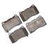DX1001 by MONROE - Monroe Brakes Total Solution Semi-Metallic Brake Pads