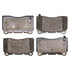 DX1001 by MONROE - Monroe Brakes Total Solution Semi-Metallic Brake Pads
