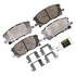 DX1005 by MONROE - Monroe Brakes Total Solution Semi-Metallic Brake Pads