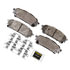 DX1004A by MONROE - Total Solution Semi-Metallic Brake Pads