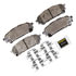 DX1004A by MONROE - Total Solution Semi-Metallic Brake Pads