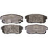DX1008 by MONROE - Total Solution Semi-Metallic Brake Pads