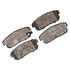 DX1008 by MONROE - Total Solution Semi-Metallic Brake Pads