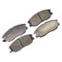 DX1013 by MONROE - Total Solution Semi-Metallic Brake Pads