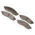 DX1015 by MONROE - Total Solution Semi-Metallic Brake Pads