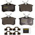 DX1017A by MONROE - Total Solution Semi-Metallic Brake Pads