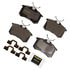 DX1017A by MONROE - Total Solution Semi-Metallic Brake Pads