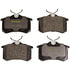 DX1017 by MONROE - Total Solution Semi-Metallic Brake Pads
