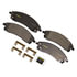 DX1019 by MONROE - Total Solution Semi-Metallic Brake Pads