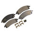 DX1019A by MONROE - Monroe Brakes Total Solution Semi-Metallic Brake Pads