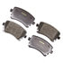 DX1018 by MONROE - Total Solution Semi-Metallic Brake Pads