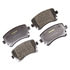 DX1018 by MONROE - Total Solution Semi-Metallic Brake Pads