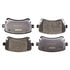 DX1018 by MONROE - Total Solution Semi-Metallic Brake Pads