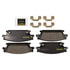 DX1020 by MONROE - Total Solution Semi-Metallic Brake Pads