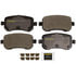 DX1021 by MONROE - Monroe Brakes Total Solution Semi-Metallic Brake Pads