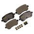 DX1021 by MONROE - Monroe Brakes Total Solution Semi-Metallic Brake Pads