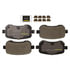 DX1021 by MONROE - Monroe Brakes Total Solution Semi-Metallic Brake Pads