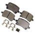 DX1028 by MONROE - Total Solution Semi-Metallic Brake Pads